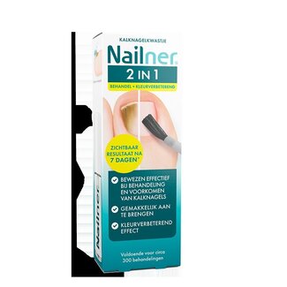 Nailner 2-in-1 brush 5 Milliliter