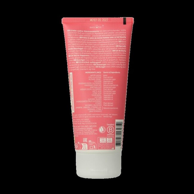 Gel douche Happiness édition limitée 200 ml