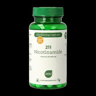 AOV 211 Nicotinamide 500mg 60 gélules végétales