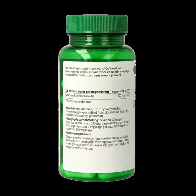 211 Nicotinamide 500mg 60 Vegetarische capsules