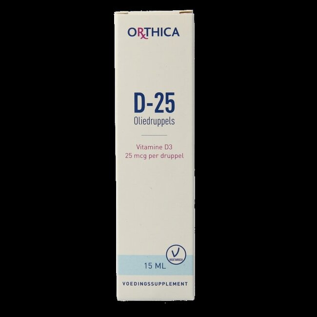 Vitamine D-25 gouttes huileuses 15 ml