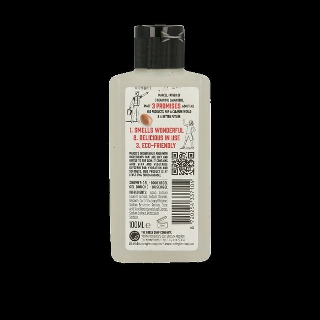 Showergel argan & oudh mini 100 Milliliter