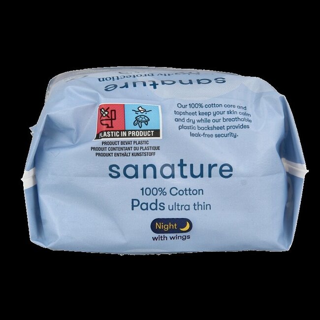 Serviettes hygiéniques ultra nuit 10 pièces