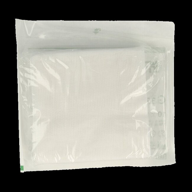 Gaaskompressen 10 x 10cm steriel 10 Stuks