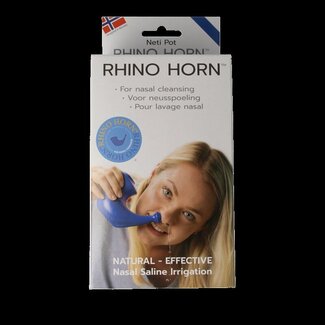 Rhino Horn Irrigateur nasal bleu - 1 unité