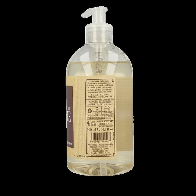 Zeep natuurlijk vloeibaar argan 500 Milliliter