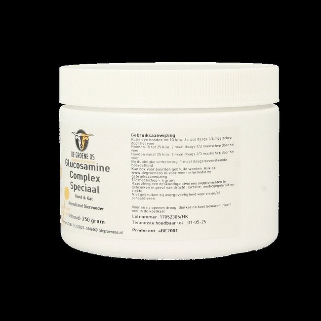 Glucosamine complex speciaal hond/kat 250 Gram