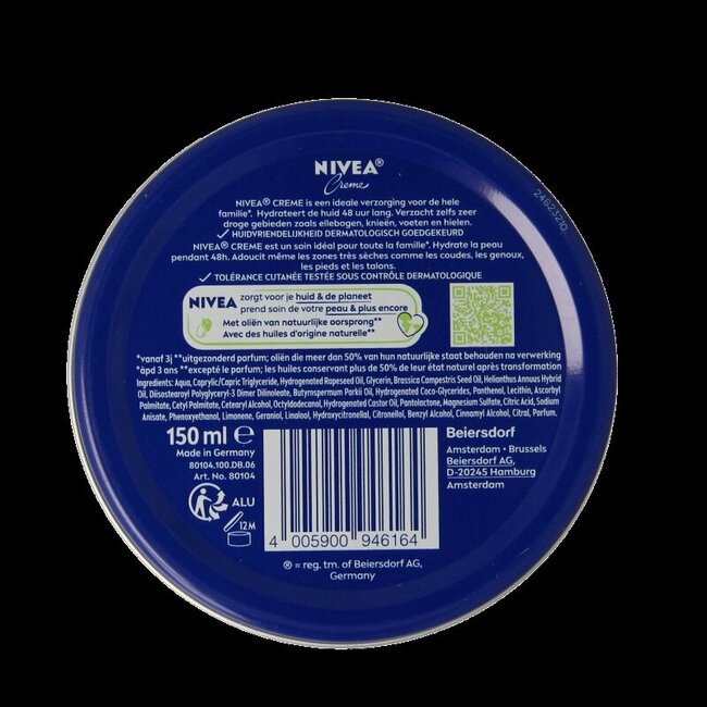 Nivea crème 150 ml