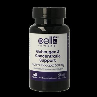 CellCare Brahmi 500mg 60 gélules végétales