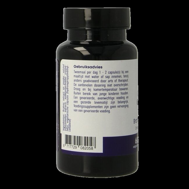Brahmi 500mg 60 Vegetarische capsules