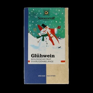 Sonnentor Gluhwein kruidenmix builtjes bio 18 Zakjes