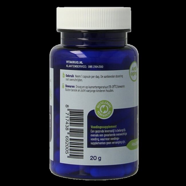 Acide Hyaluronique 150 HyaMax avec vitamine C Anti-Âge 60 gélules végétales