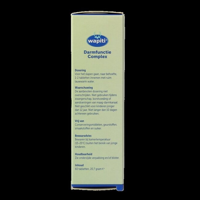 Darmfunctie complex 60 Tabletten