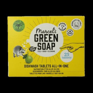 Marcel's Green Soap Tablettes lave-vaisselle 25 pièces