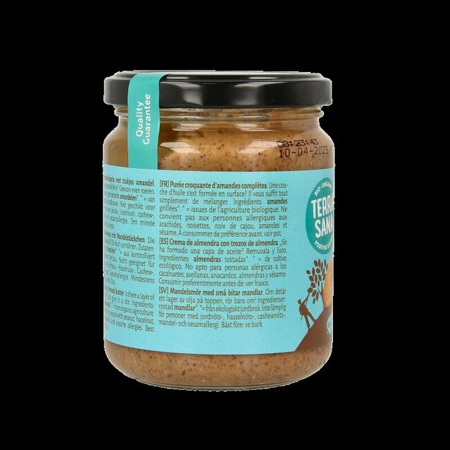Purée d'amandes complètes crunchy bio 250 g