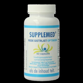 Supplemed Levure de riz rouge optimum 60 gélules