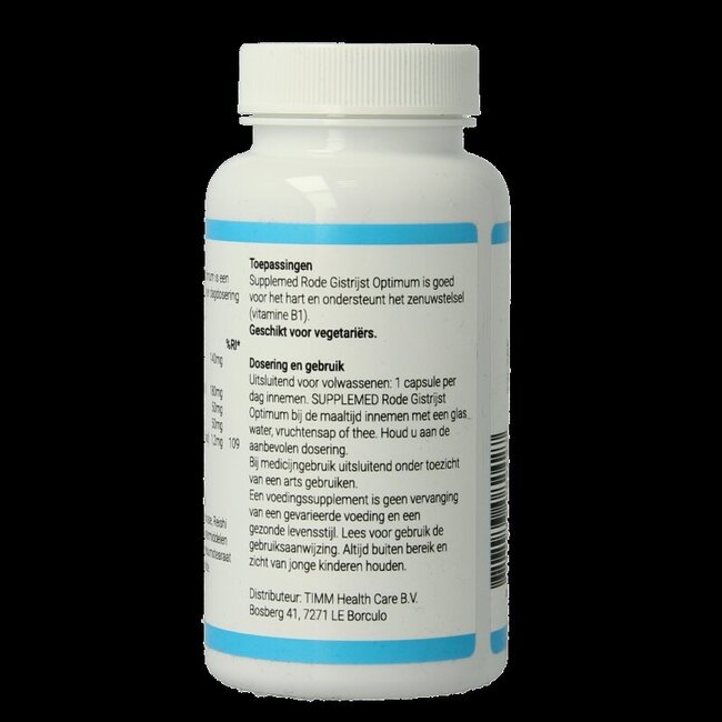 Rode gist rijst optimum 60 Capsules