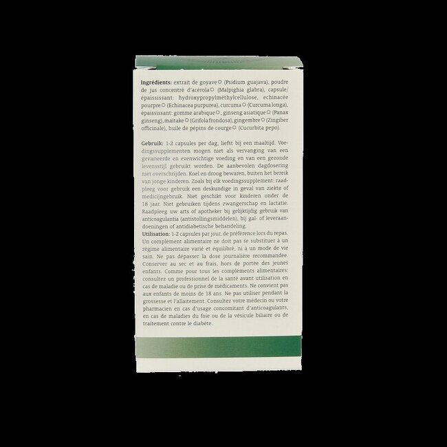 Zinc complexe bio 60 gélules végétales