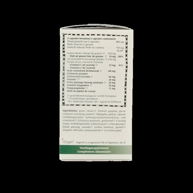 Zinc complex bio 60 Vegetarische capsules