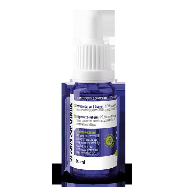 Huile de CBD 10 % spectre complet avec MCT comme support 10 ml
