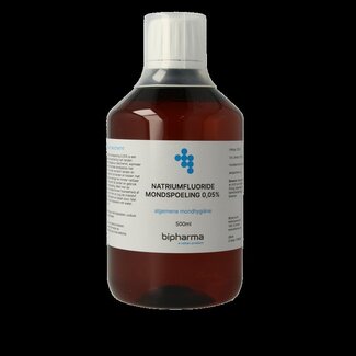 Bipharma Natriumfluoride 0,05% mondspoeling 500 Milliliter
