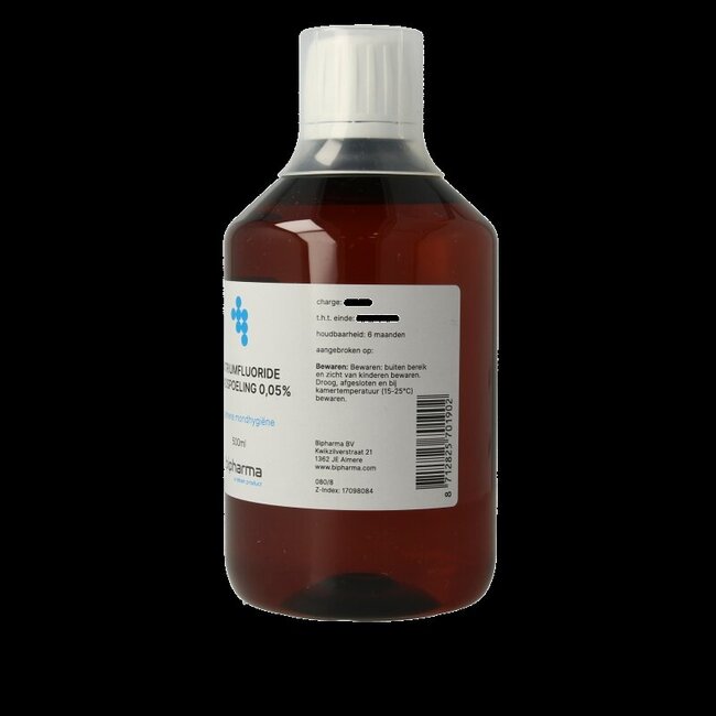 Natriumfluoride 0,05% mondspoeling 500 Milliliter