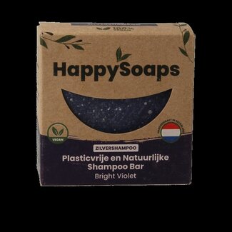Happysoaps Shampoo bar bright violet 70 Gram