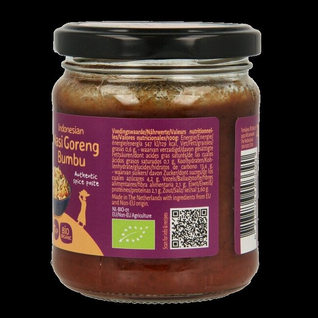 Indonesische nasi goreng boemboe bio 200 Gram