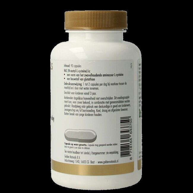 NAC 600mg 90 Capsules