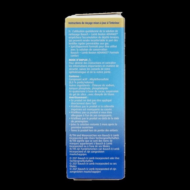 Solution de nettoyage Boston Cleaner 30 ml