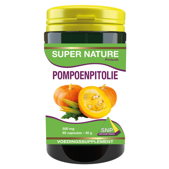 Pompoenpitolie 500mg 60 Capsules