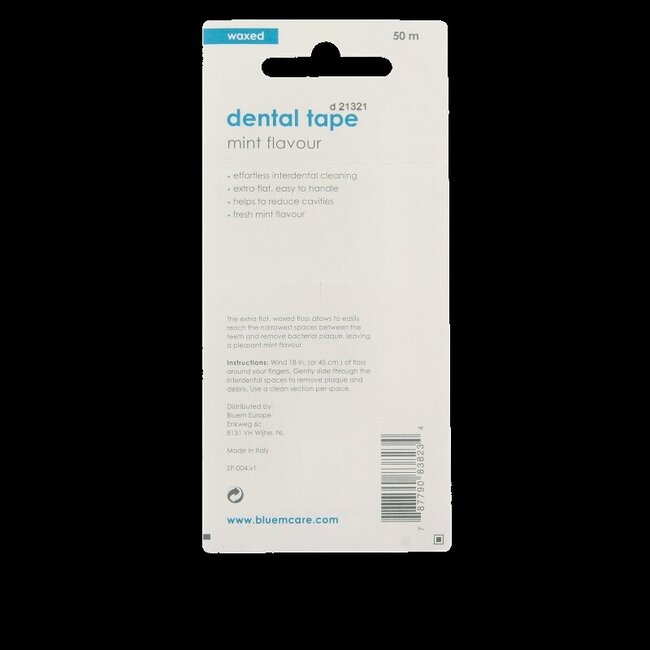 Dental floss tape 50 meter 1 Stuks