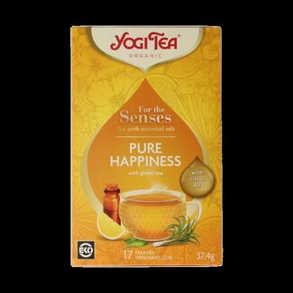 Yogi Tea Yogi Tea For the Senses Bonheur Pur Bio 17 Sachets