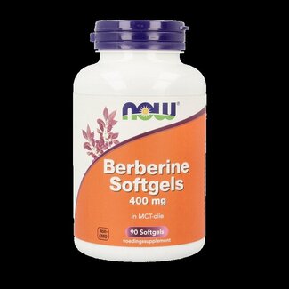 NOW Berberine 400mg 90 Softgels