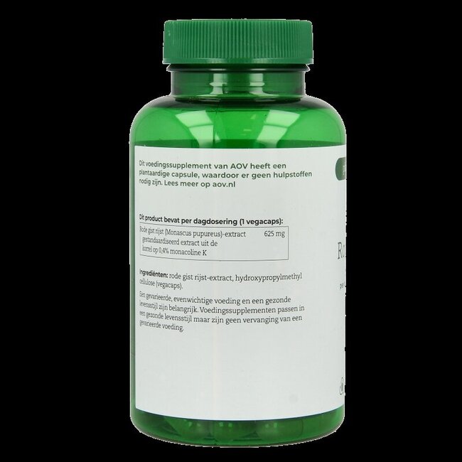 1104 Rode gist rijst extra 90 Vegetarische capsules