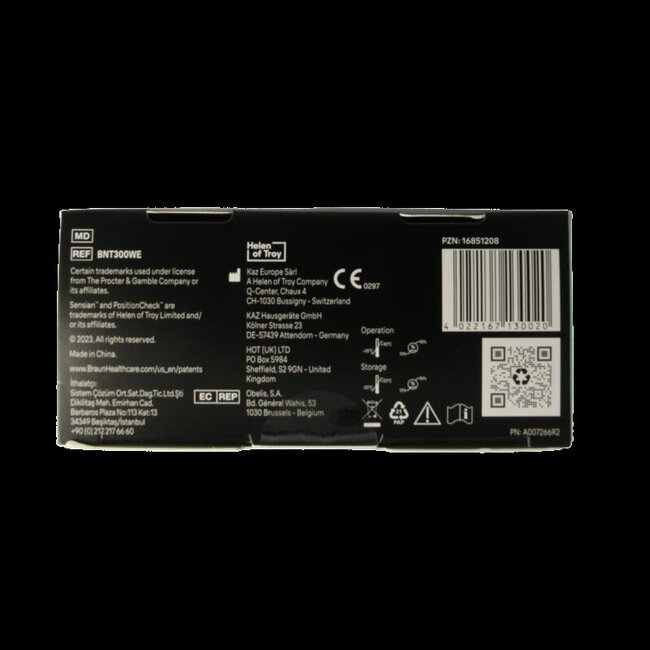 Thermomètre frontal BNT300WE 1 unité