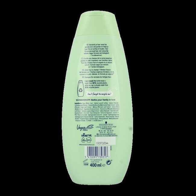 Shampooing 7 herbes 400 ml