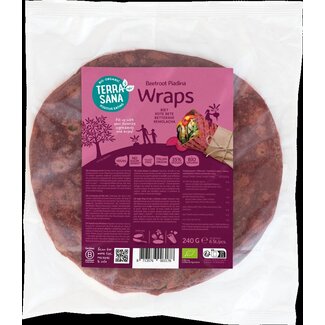 TerraSana Groentewrap biet  bio 240 Gram