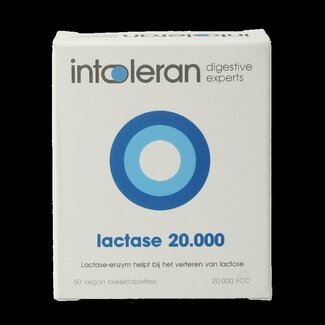 Intoleran Lactase 20.000 50 Tabletten