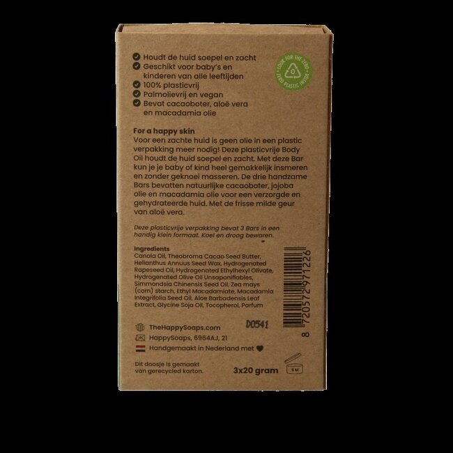 Pain d'huile corporelle bébé et enfant Aloe You Very Much 60 g