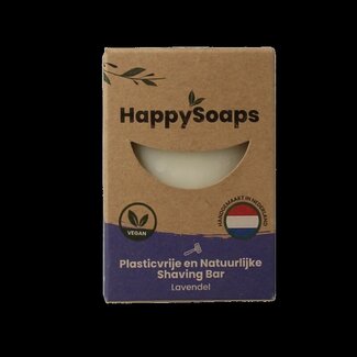 Happysoaps Shaving bar lavendel 80 Gram
