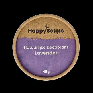 Happysoaps Deodorant lavendel 45 Gram