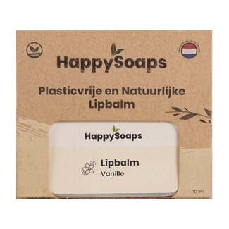 Happysoaps Lipbalm vanille 10 Gram