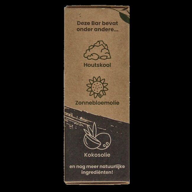 Pain de nettoyage visage charbon et bois de santal 70 g