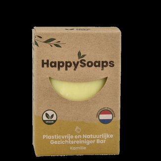 Happysoaps Gezichtsreiniger bar kamille 70 Gram