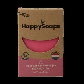 Happysoaps Pain de corps La Vie En Rose 100 grammes