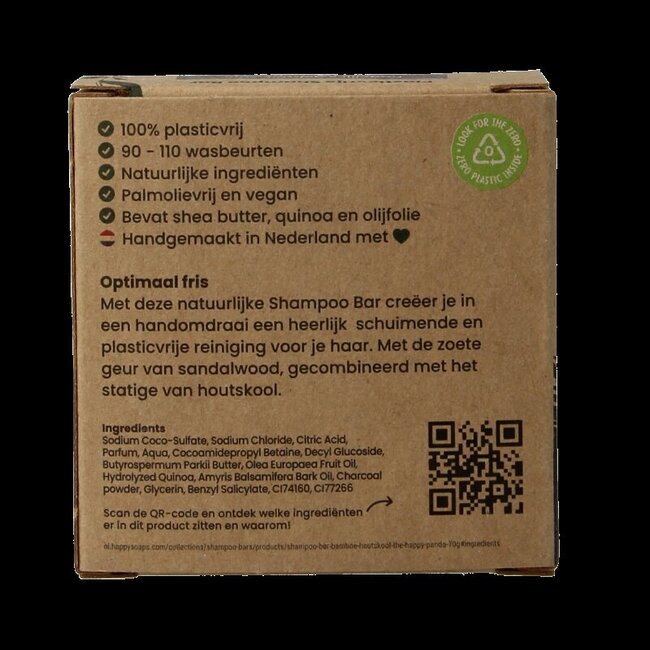 Shampoing solide Charming Charcoal & Sweet Sandal 70 g