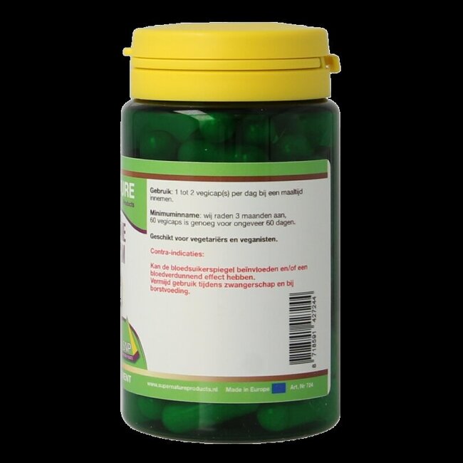 Lions mane (pruikzwam) puur 60 Vegetarische capsules