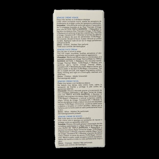 Xémose crème visage 40 ml