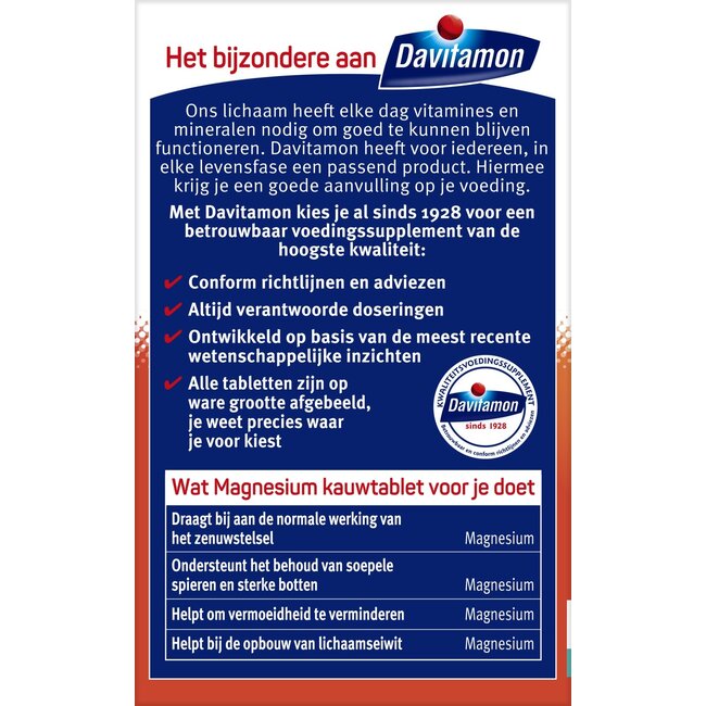 Magnesium 60 Kauwtabletten